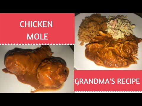 RED CHICKEN MOLE | GRANDMA'S RECIPE |