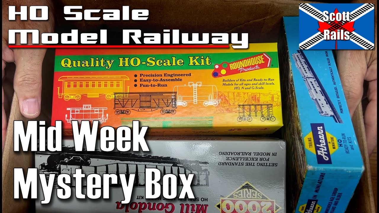 Ho Scale Box Mid Week Mystery Box - HO Scale Goodies - YouTube