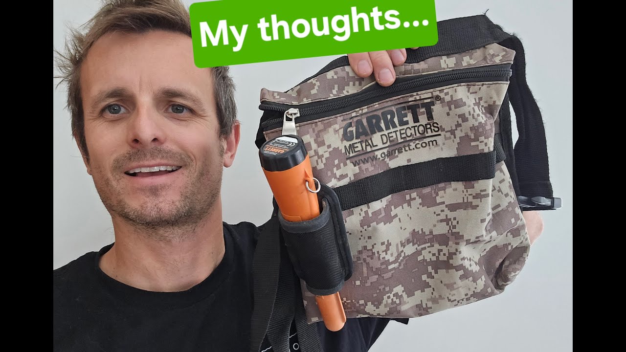 Review of the Garrett Pro Pointer AT ProPointer with Garrett Camo Pouch
