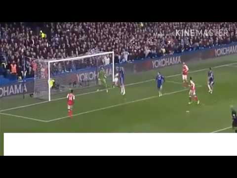 أهداف مباراة تشيلسي و أرسنال الشوط الأول 0 1