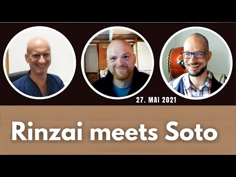 Soto meets Rinzai, Deutschland trifft Japan: Drei Zenlehrer im Gespräch