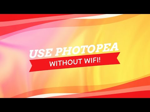 How to USE PHOTOPEA OFFLINE! | *NO WIFI & NO DOWNLOAD REQUIRED!*