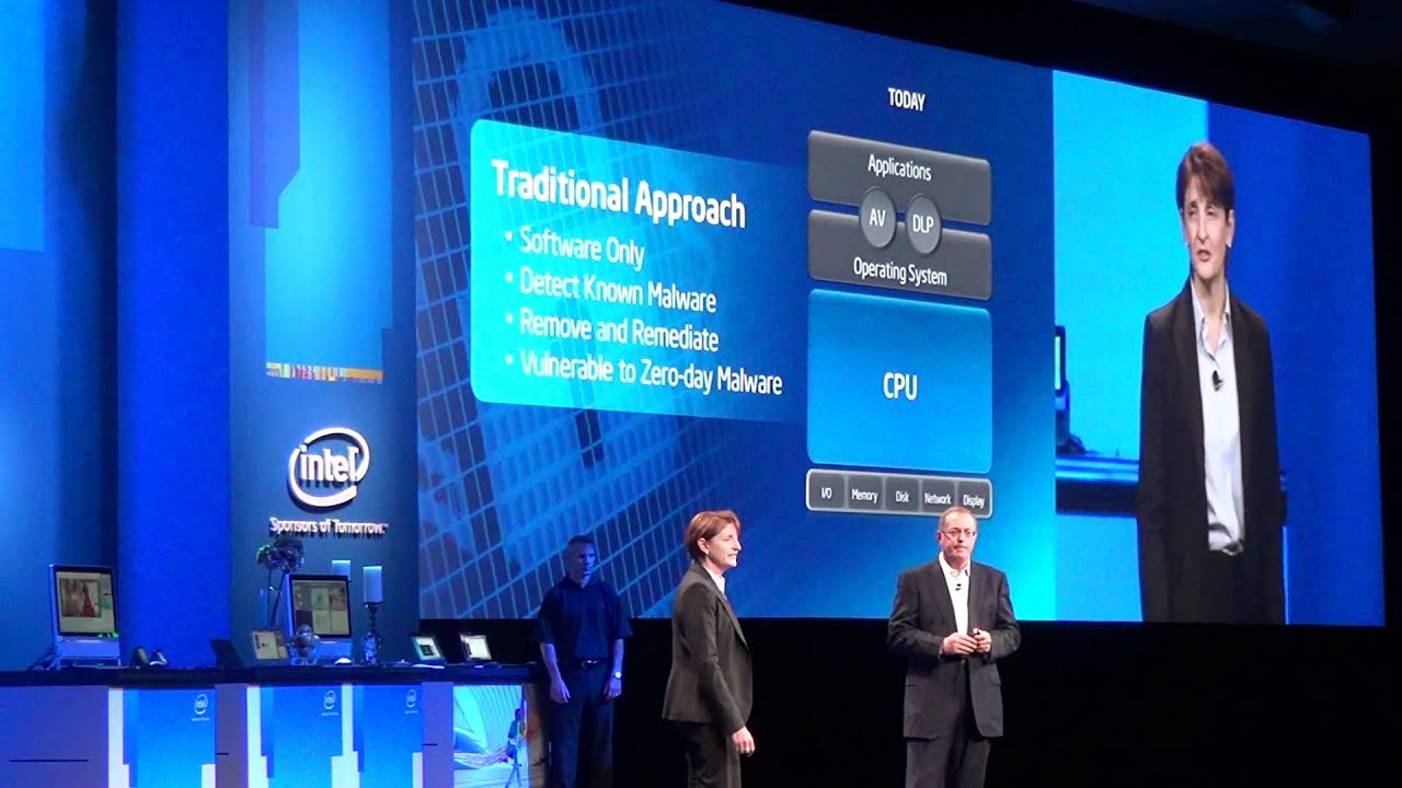 IDF'11 SF: Otellini's Keynote: Part 8. McAfee