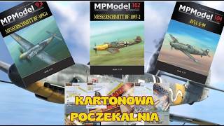 KARTONOWA POCZEKALNIA 3X MP Model . #małymodelarz #modelarstwo #hobby #papermodel #aviation