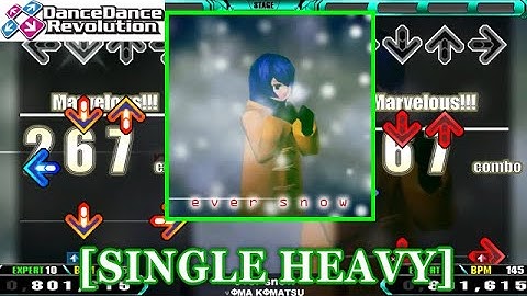 【DDR MAX2】 ever snow / YOMA KOMATSU [SINGLE HEAVY] 譜面確認+Clap