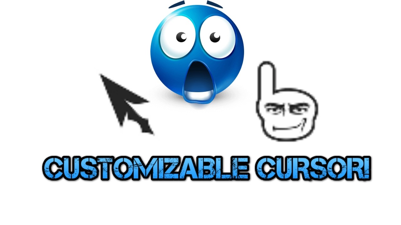 How to customize both your cursor and pointer