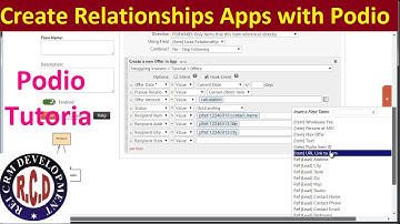 Podio Tutorial Create Relationships with Different Apps in Podio REI CRM DEVELOPER