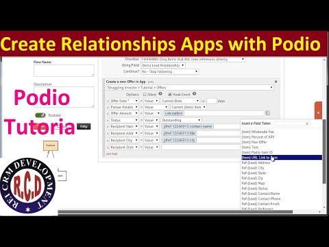 Podio Tutorial Create Relationships with Different Apps in Podio REI CRM DEVELOPER