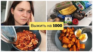 ВЫЖИТЬ НА 1000 РУБЛЕЙ/ КАРАНТИН/ЭКОНОМИЯ