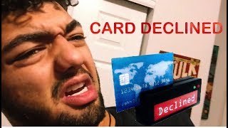 Card DECLINED