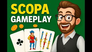 Scopa Classic Card Game Gameplay: Exploring Everything the Game Offers. screenshot 2