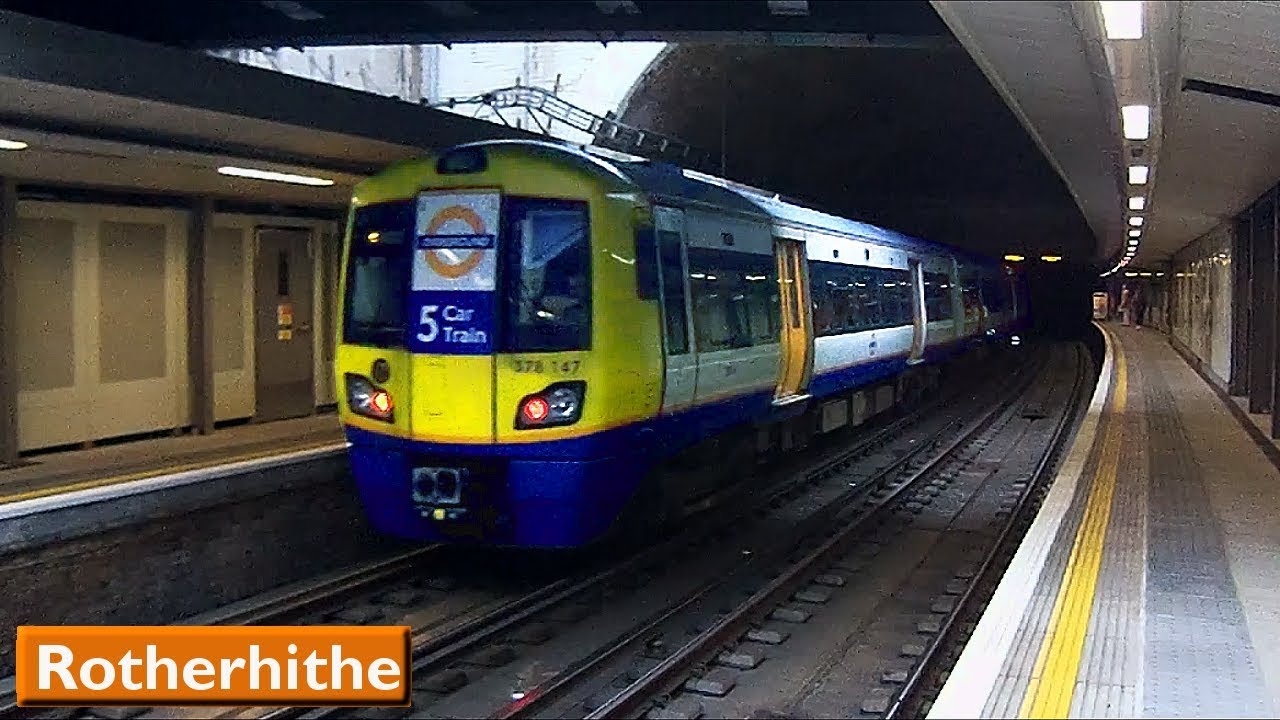 Rotherhithe east london line london overground british rail class