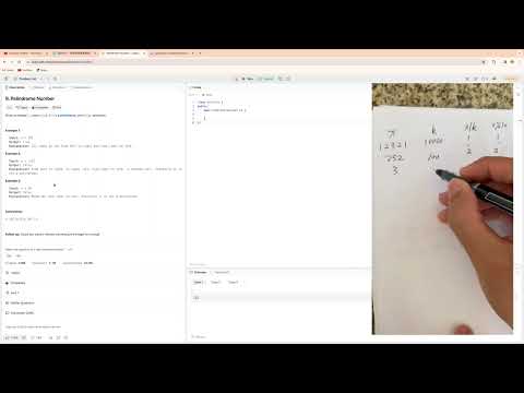 9 Leetcode 回文数字 Leecode Palindrome Number