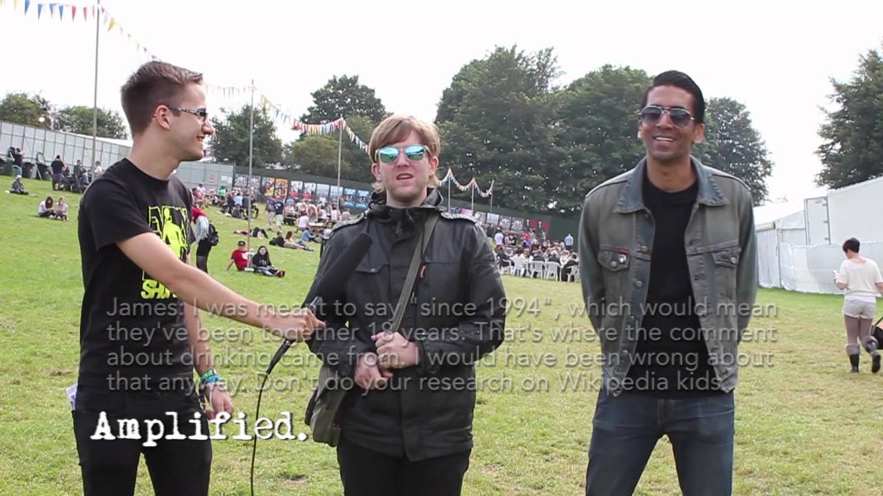 Saves the Day Interview - Leeds Festival 2012