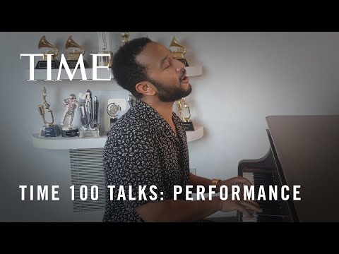 TIME100 Talks: John Legend Performs “Lean On Me” I TIME