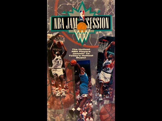 NBA JAM SESSION VHSビデオ1993年 マイケル・ジョーダン他 YouTube