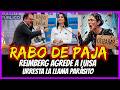 RABO DE PAJA. Reimberg agrede a Luisa. Urresta la llama PARÁSITO