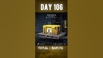 A Case A Day Until I Get Gloves! (Day 106) #shorts #cs2 #csgo #knife #gloves #gaming #goldgoldgold