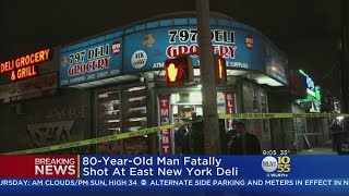 80-Year-Old Man Fatally Shot Inside Brooklyn Bodega