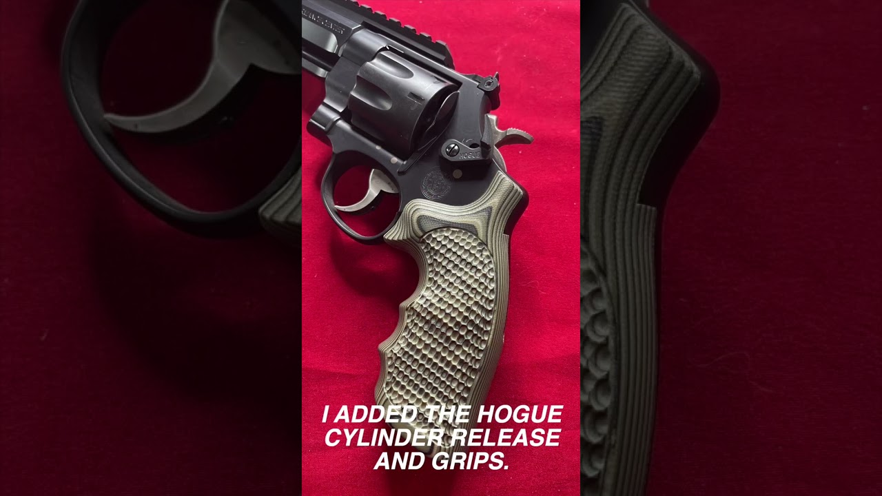 Моя коллекция револьверов, часть 36 — S&W 327 TRR8 PC