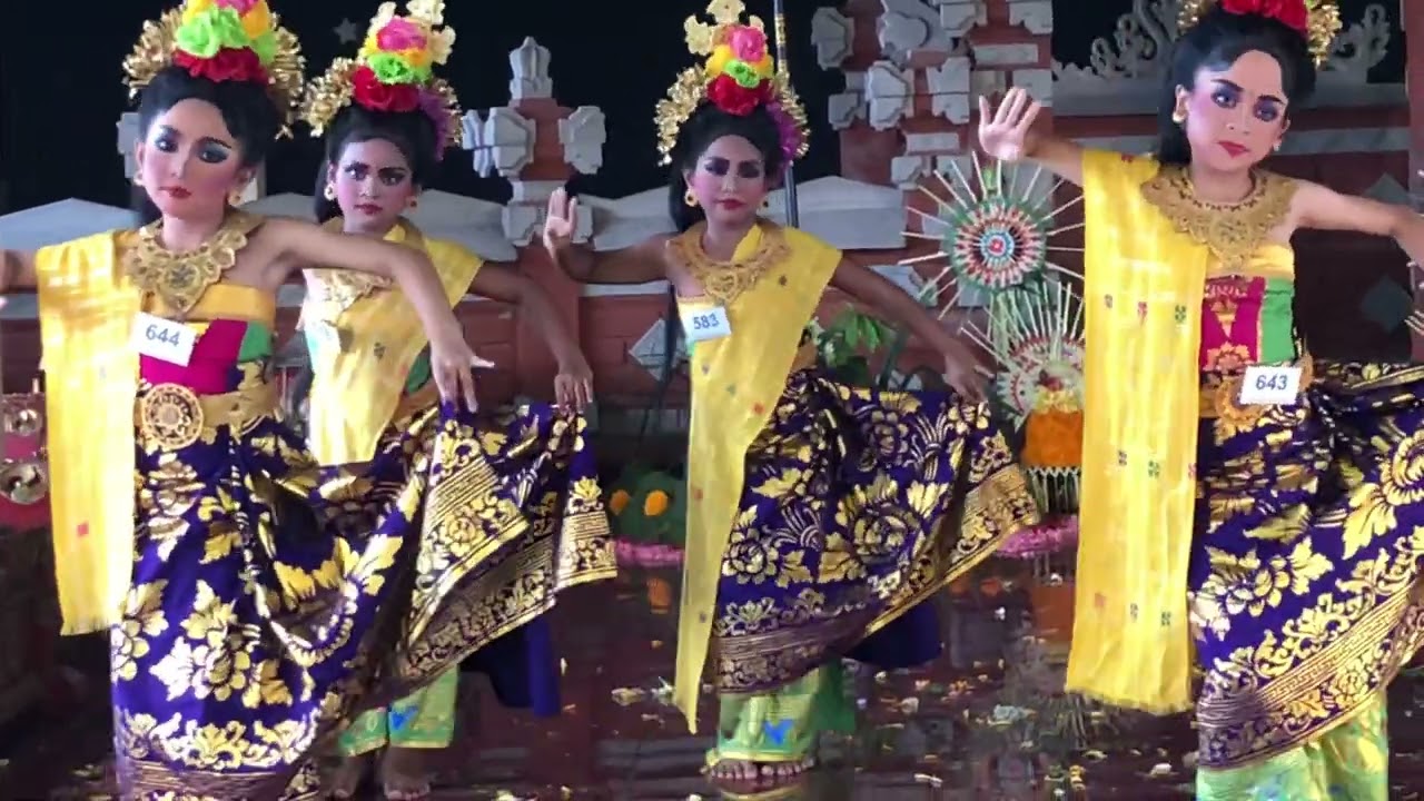 Tari Puspanjali anak 