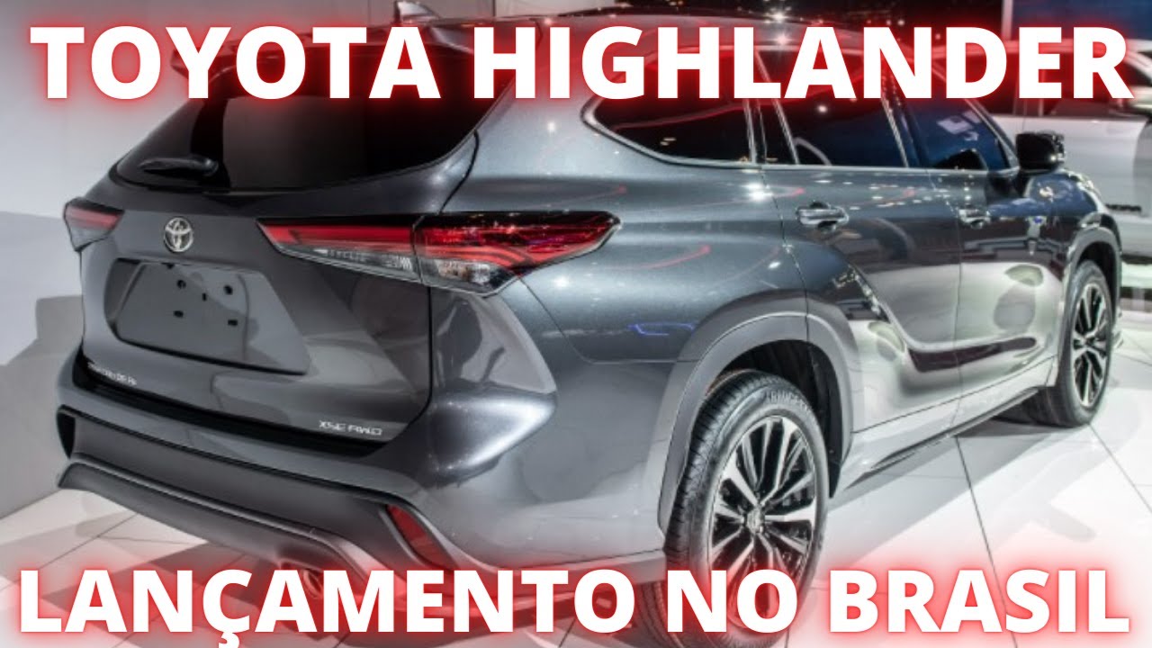 Lançamento TOYOTA HIGHLANDER NO BRASIL / SUV NISSAN PATHFINDER 2022 ...