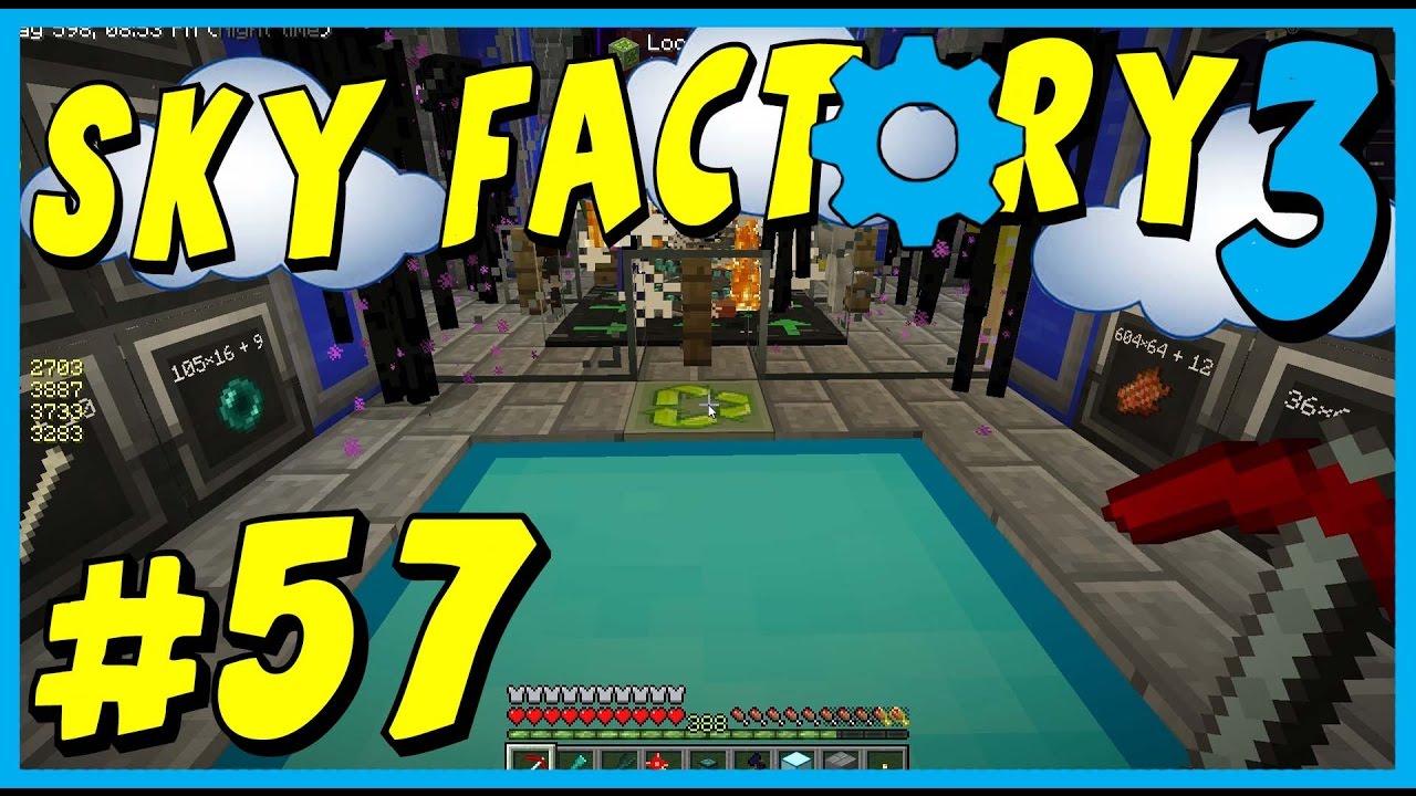 Data Play's Sky Factory 3 57 Loot Recycling! YouTube
