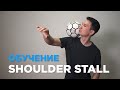 Как научиться держать мяч на плече? Обучение SHOULDER STALL + улучшение