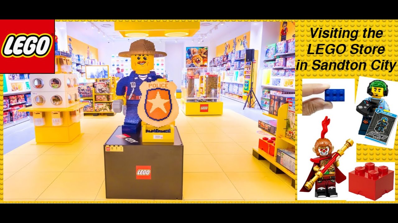 Visiting the LEGO Store in Sandton City, South Africa D