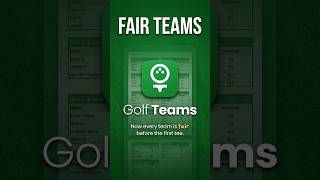GolfTeams AppPreview Review 886x1920