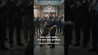 This K9's Last Shift Before Retirement Will Break Your Heart