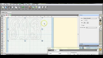 Making thicker letters in SCAL monograms by Jen Blausey