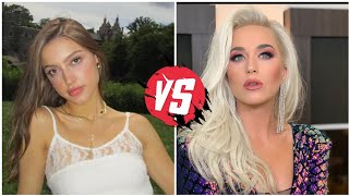 katy Pery Vs Sydney Serene From Start to Now 2024