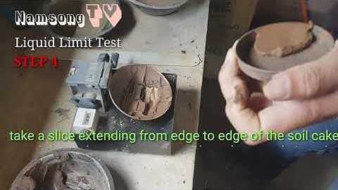 ATTERBERG LIMIT TEST ( Liquid Limit + Plastic Limit)