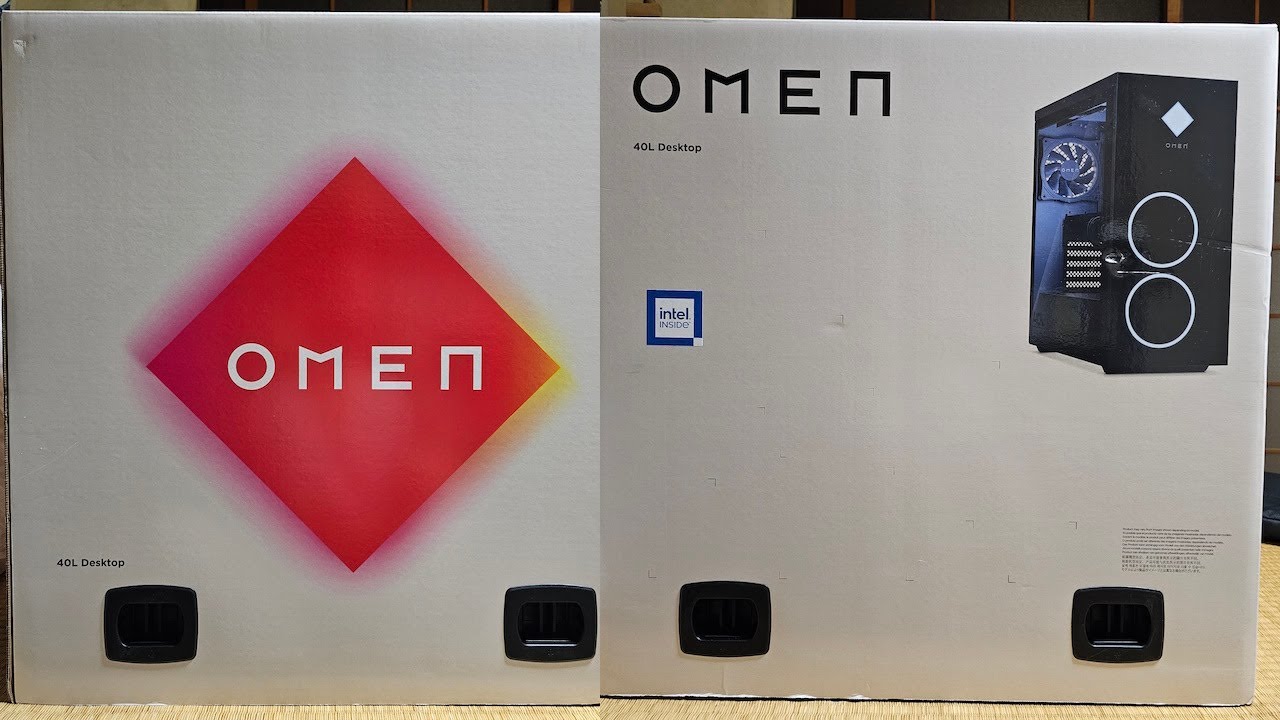 実況配信】2023-08-05 OMEN by HP 40L Desktop GT21-1000jp を開封 