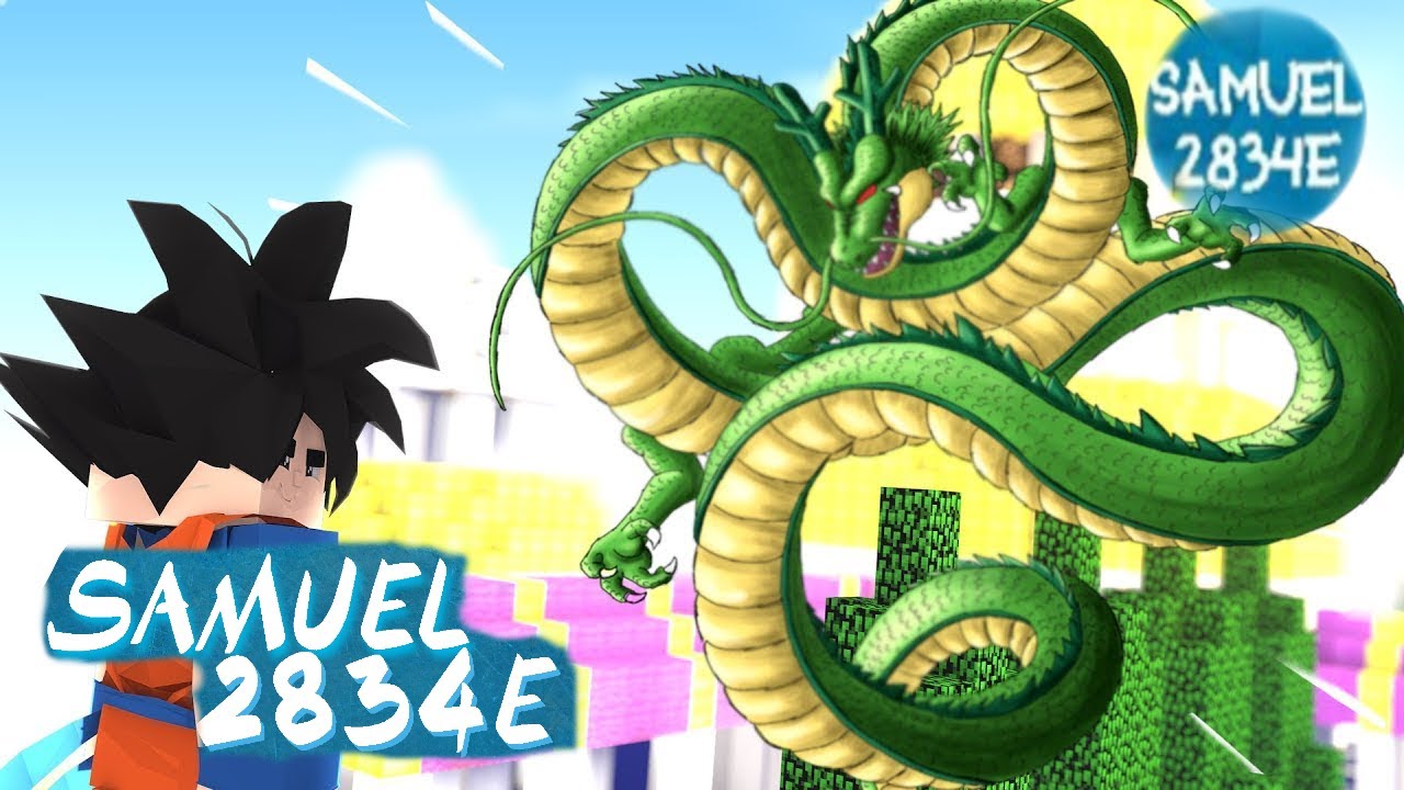 MINECRAFT:ENVOQUEI O SHENLONG🔥DRAGON BLOCK C MOD #16🔥SAMUEL 2834E🔥