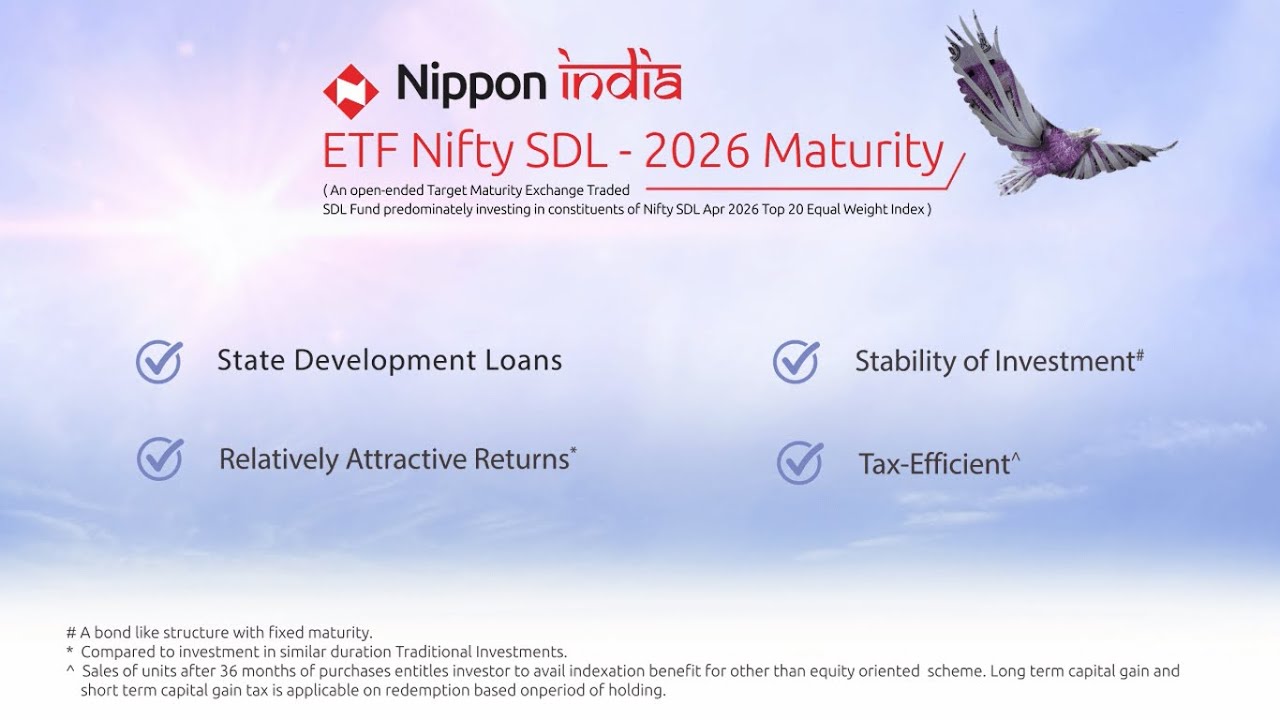 Nippon India ETF Nifty SDL 2026 Maturity YouTube