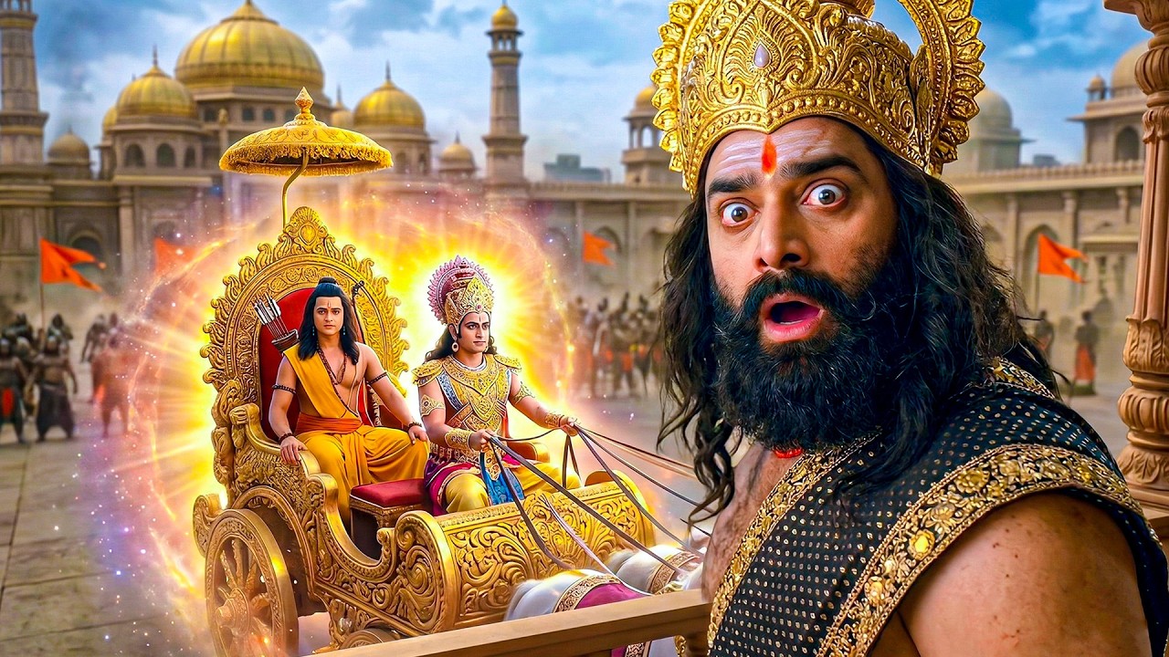 इंद्र का दिव्य रथ आया राम के लिए, यह देख काँप उठा रावण ! | श्रीमद् रामायण | New Episode 2026