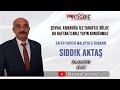 Zafer parts malatya l bakani siddik akta pencere tvde