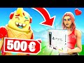 Ma COPINE m'offre la PLAYSTATION 5 si je fais TOP 1 !! ( Défi Fortnite Incroyable )