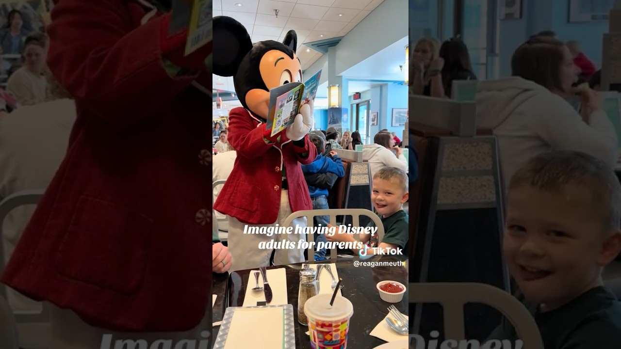 Disney Mickey Mouse Writes Autograph Book