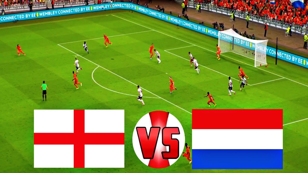 ENGLAND vs NETHERLANDS | European football Showdown | efootball 4K gameplay 