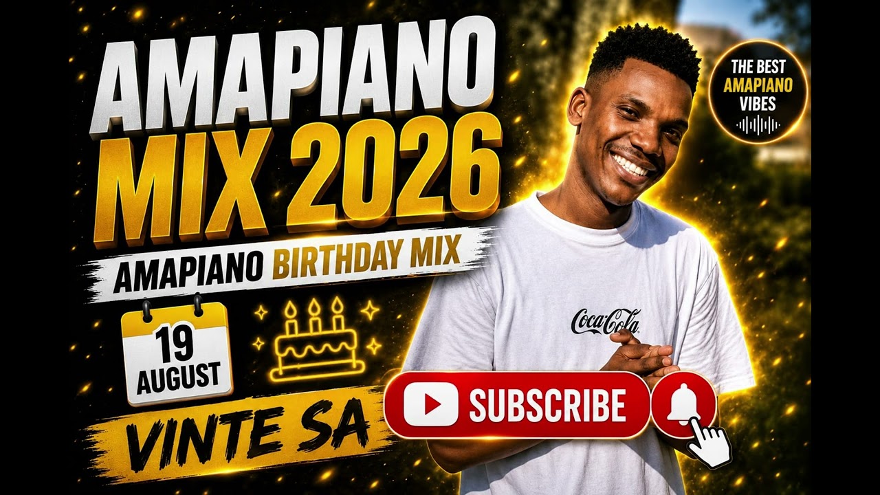 AMAPIANO MIX 2026| AMAPIANO BIRTHDAY MIX(19 AUGUST)| VINTE SA
