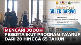 Unik, Masjid Zayed Solo Adakan Program Cari Jodoh | OneNews Update