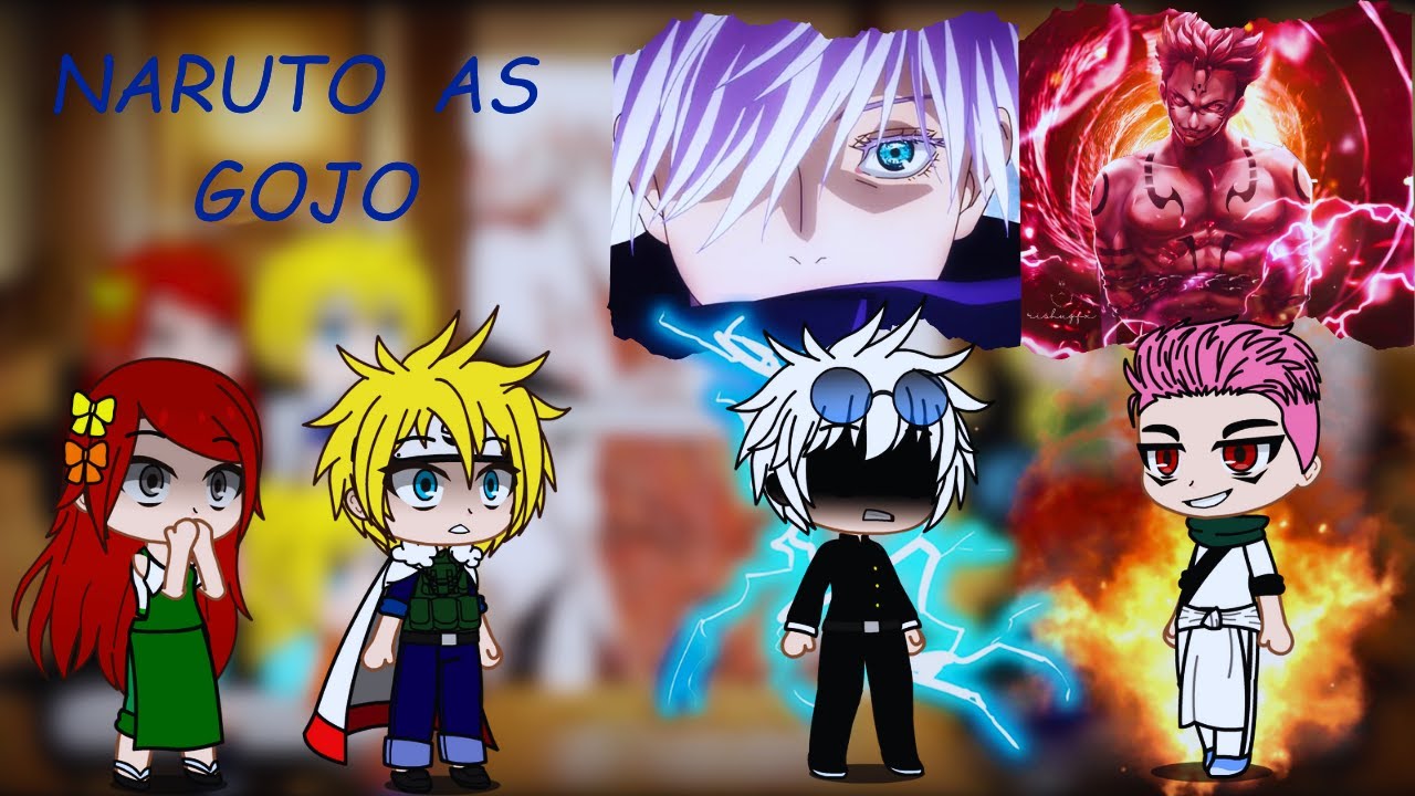 Naruto Family react to Naruto as gojo ( My Au) || 