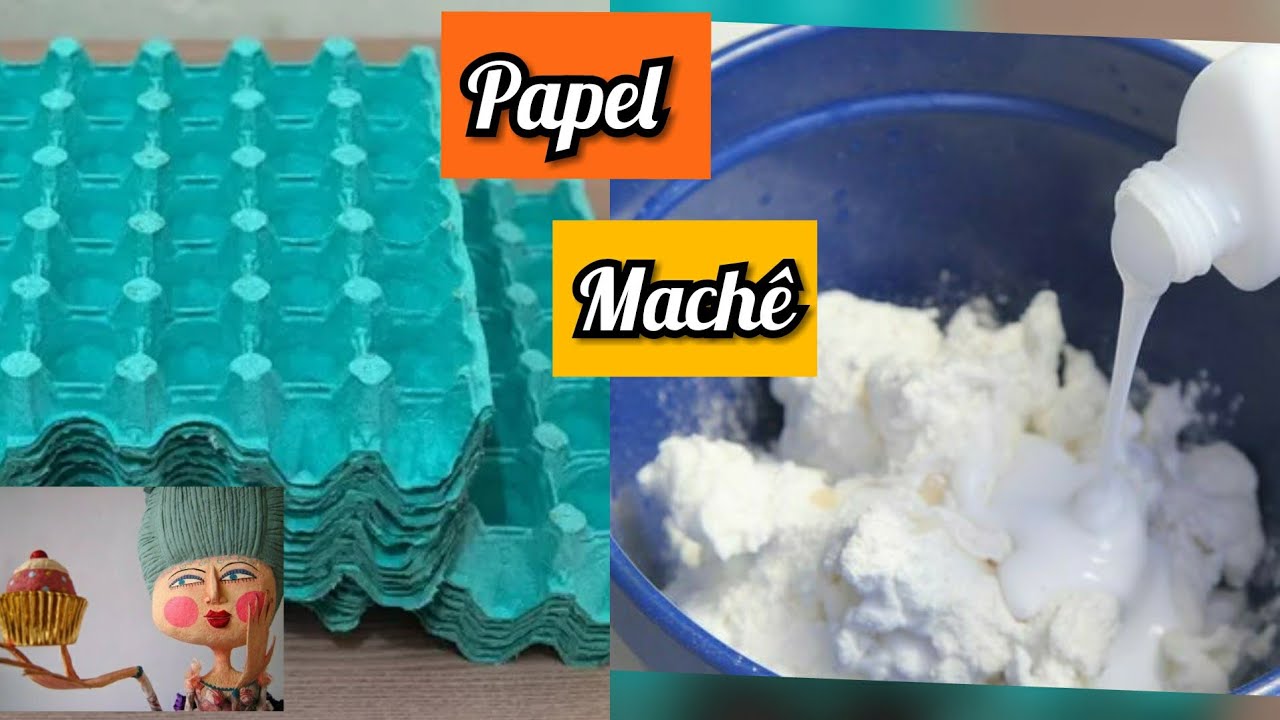 Massa de Papel Mache