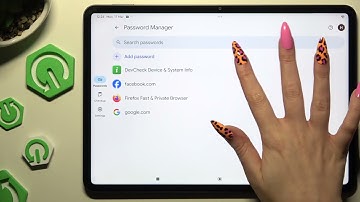 XIAOMI Pad 7 Pro - Remove Password from Google Autofill | Manage Credentials