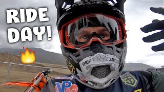 Riding Fox Raceway Before Pro Motocross National Gopro Raw Track Preview