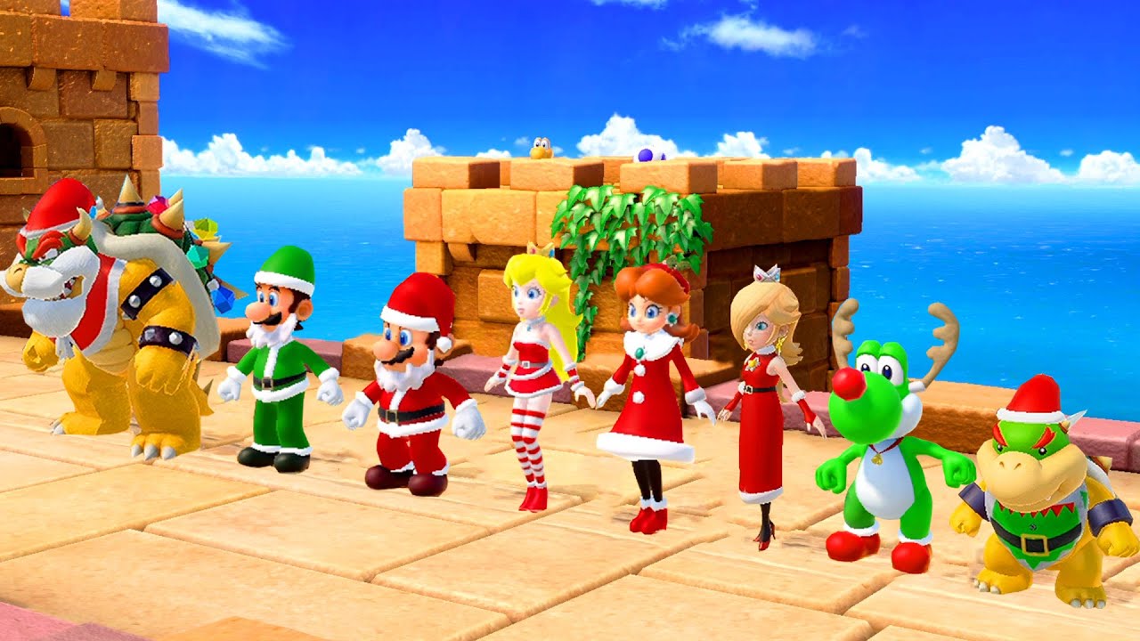 スーパーマリオパーティ】クリスマススペシャルすべてのミニ