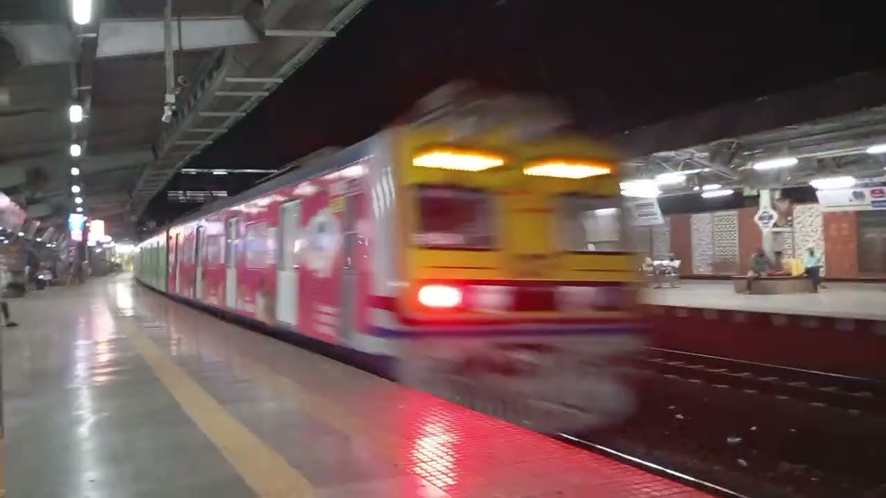 New look AC local train New AC train CR AC EMU Ac local Mumbai AC local train